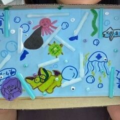 【アトリエべる 国立教室】🖌大きな大きな自分を描いてみよう!!🌟の画像