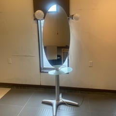 美容室よう自立型鏡
