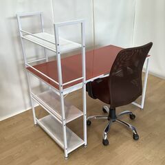 【交渉中】No.73　デスク（イス付）（豊橋市収集業務課リユース家具）