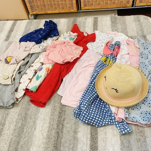 100センチ程度女の子まとめ売り子供服 (lemon) 鳥取のキッズ用品