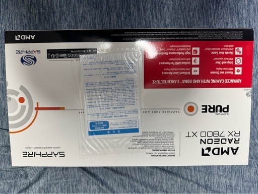 パソコン AMD Radeon RX 7800 XT 16GB