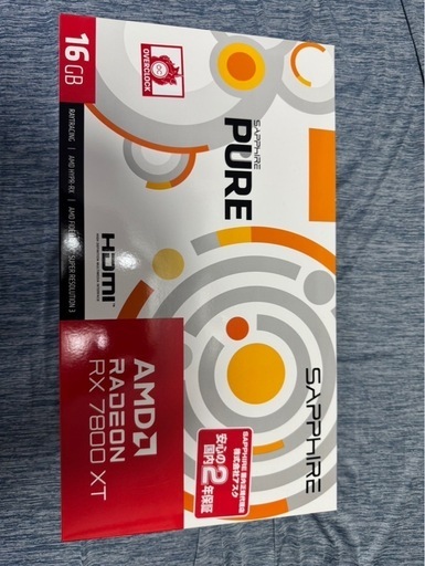 PCパーツ AMD Radeon RX 7800 XT 16GB