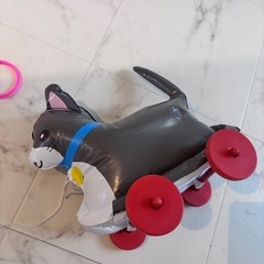 散歩 わんちゃん  おもちゃの画像