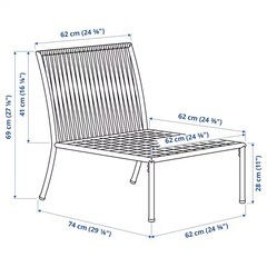 
【IKEA】SEGERON セーゲローン／1人掛けソファの画像