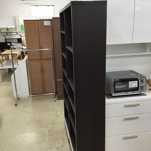 オープンラック 本棚 引き出し付き
