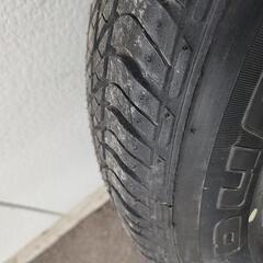 ジムニーJB23 スペアタイヤの画像