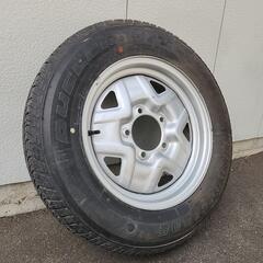 ジムニーJB23 スペアタイヤの画像