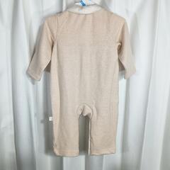 【新品未使用】SLAP SLIP ベージュ 襟付きロンパース 80cmの画像