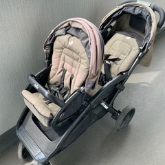 joie ジョイー　二人乗りベビーカー　双子用　兄弟　ベビーカー...