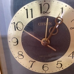 シチズンの置き時計ですの画像