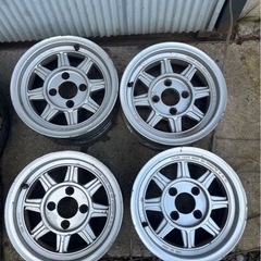 当時物 ハヤシレーシング 14インチ 6J ＋15 PCD114.3 