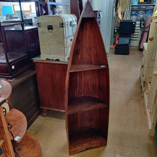 愛品倶楽部柏店】アジアン家具 ボート型ラック (愛品倶楽部 柏店