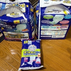 エルモア吸収回数6回分パッド開封済み2袋