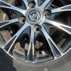 13インチアルミホイール&ノーマルタイヤ　155/65r13の画像