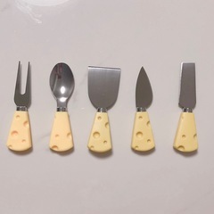 【セット購入なら無料】カトラリーセット｜チーズモチーフ【新品・参...