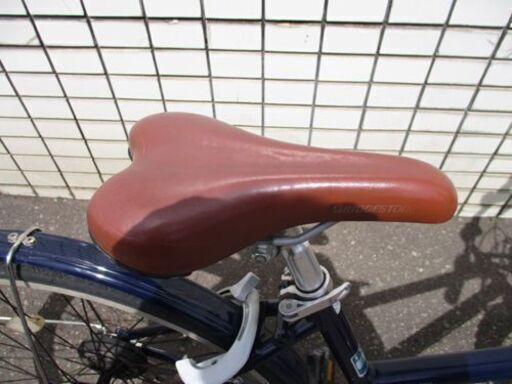 26インチ 7段変速 自転車 カゴなし 紺色 カギ＆オートライト付き 札幌 北20条店