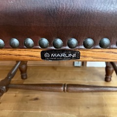 オールドMARUNI【孔雀マーク】エジンバラ ダイニングチェアの