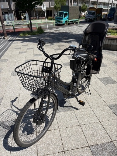 電動自転車子供乗せ付き美品 (ポー) 氷川台の電動アシスト自転車