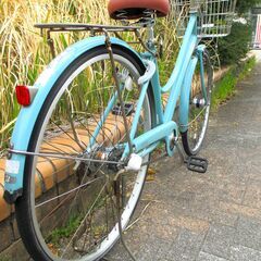 中古自転車 BRIDGESTONE ママチャリ 自転車 内装3段ギア 27