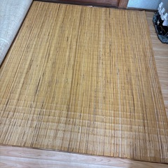 藤 ラグカーペット ジャワ藤 176x260cm  ラグ カーペット 藤 藤ラグ 夏用 夏 籐マット 抗菌 防臭 ひんやり ソファー前 籐筵 筵 むしろ 自然素材 和室 ジャワ 福岡　筑豊　田川市　ラグ カーペット 藤 藤ラグ 夏用 夏 籐マット 抗菌 防臭 ひんやり 滑り止め ソファー前 籐筵 筵 むしろ ジャワ 江戸間3畳   の画像