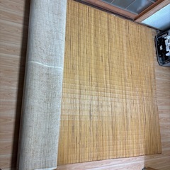 藤 ラグカーペット ジャワ藤 176x260cm  ラグ カーペット 藤 藤ラグ 夏用 夏 籐マット 抗菌 防臭 ひんやり ソファー前 籐筵 筵 むしろ 自然素材 和室 ジャワ 福岡　筑豊　田川市　ラグ カーペット 藤 藤ラグ 夏用 夏 籐マット 抗菌 防臭 ひんやり 滑り止め ソファー前 籐筵 筵 むしろ ジャワ 江戸間3畳   の画像