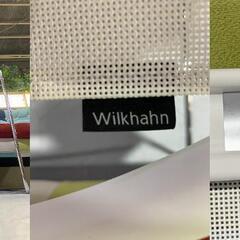 A22⑥★★Wilkhahn★★ウィルクハーン Alineシリーズ チェア ホワイト エーライン 肘なし メッシュ スタッキング 軽量 通気性 オフィス ラウンジカフェの画像