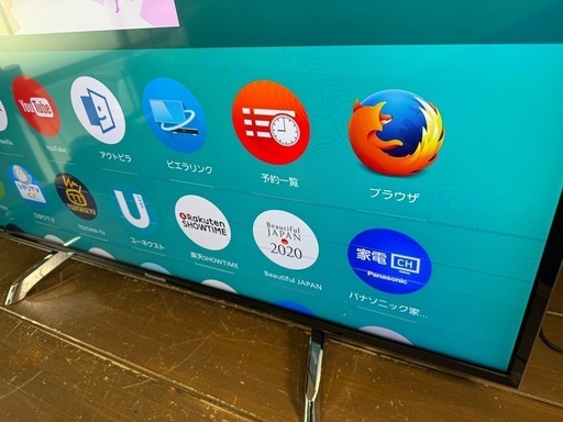 Panasonic 43V型 4K 液晶テレビ スマートビエラ TH-43DX750 2016
