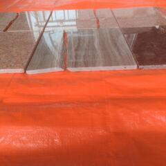 天然石の平板（破損品）3種6枚分セット！の画像