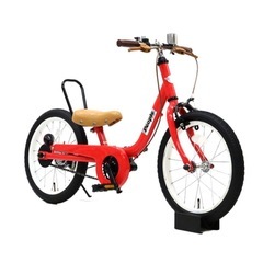 people自転車ケッターサイクル18インチ　カゴ&泥除け付き