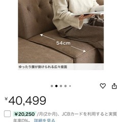 今月中に破棄処分予定　
ソファコンパクト　ホワイトの画像