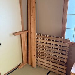 ベッドフレーム　（無印）サイズ　190cm シングルサイズ