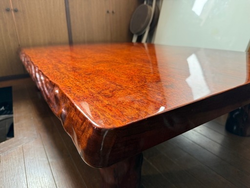 一枚板ローテーブル