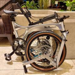 20万円新品Birdy型　折りたたみフォールディングバイク自転車の画像