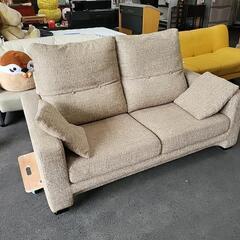 ハイバック 2P ファブリックソファー