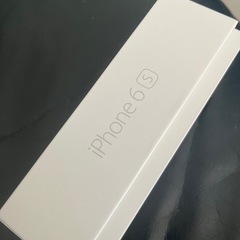 iPhone 6s の空箱の画像