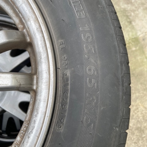195/65R154本セット処分