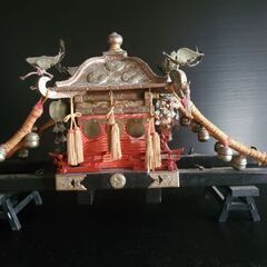 葵紋 神輿 三つ葉葵 時代物