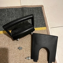 HYDEE対応　ハンサムチャイルドシート　レインカバー付き（一部破れあり）　の画像