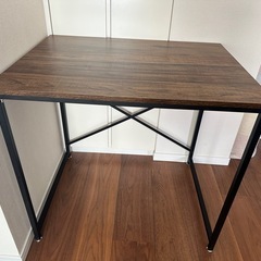 【美品】木製パソコンデスク　軽量