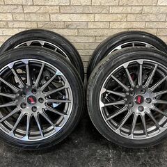 2025042014　225/45R18　夏タイヤ　STI純正1...