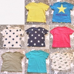 ベビー服 80 半袖 Tシャツ トップス まとめ売りの画像