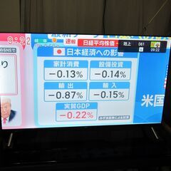 💗新品に近い💗　グーグルスマートＴＶ】　昨年購入　ａｍａｚｏｎプライム・ネット動画ｏｋの画像