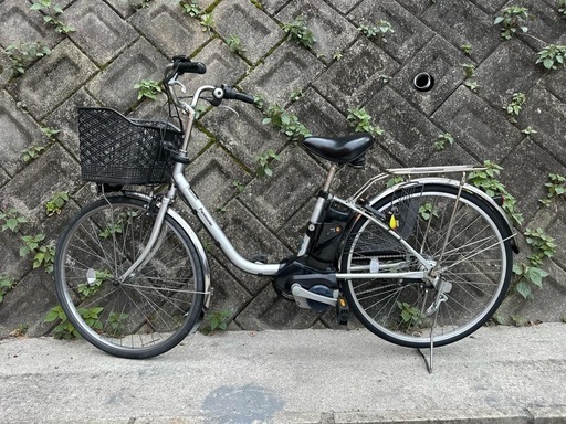 買い誠実 パナソニック 電動アシスト自転車バッテリー13.2AH (さくら 自転車本体