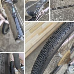 中古GIANT ジャイアント ミニベロ 8段変速 420MM 軽整備済み 防犯登録対応 町田市 相模原市 MM705の画像