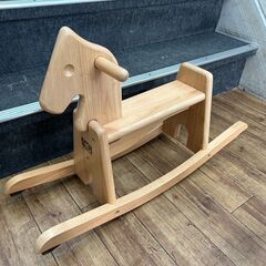 ▼値下げ▼エルムの木馬 ニチガン 乗り物玩具 こどもおもちゃ 1.5歳～💳自社配送時🌟代引き可💳※現金、クレジット、スマホ決済対応※の画像
