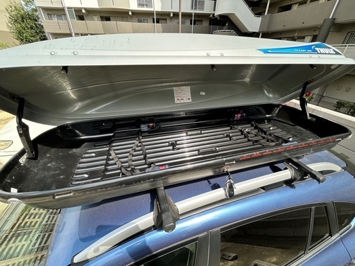THULE OCEAN 600 ルーフボックス、スーリーベースキャリア