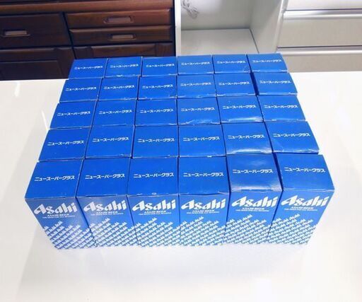 デッドストック品 アサヒビール ニュースーパーグラス 30個セット 5K125 ビールグラス Asahi 札幌市 新道東店　