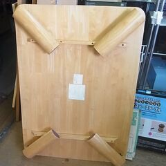 セール中につき、通常特価3,828円より30％引きの2,679円!　ニトリ　折りたたみテーブル　座卓　ローテーブル　机　簡易テーブル　折畳収納の画像