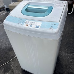 ☆処分価格☆HITACHI 全自動洗濯機　5キロ　2011年製　...