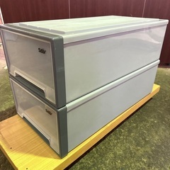 SALiV押入れ収納　衣装ケース２個セットの画像